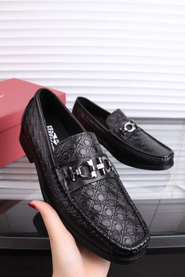 Salvatore Ferragamo Business Men Shoes--076